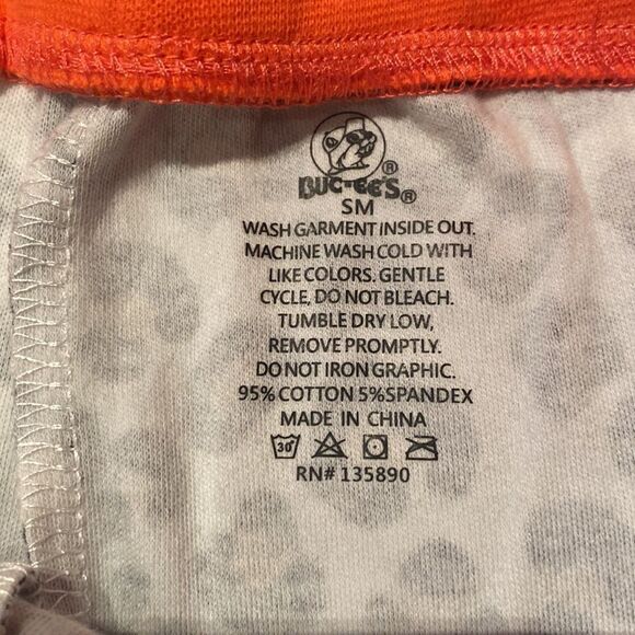 Buc-ee’s Women’s Drawstring Leopard Sleep Pants Elasticized Waist Size S NWT - Picture 4 of 8